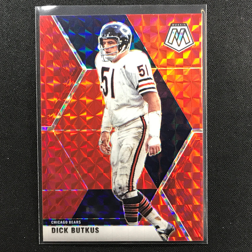2020 Mosaic Dick Butkus Choice Fusion Red 18/80