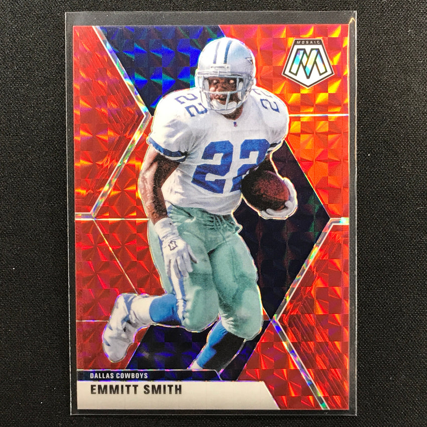 2020 Mosaic Emmit Smith Choice Fusion Red 33/80