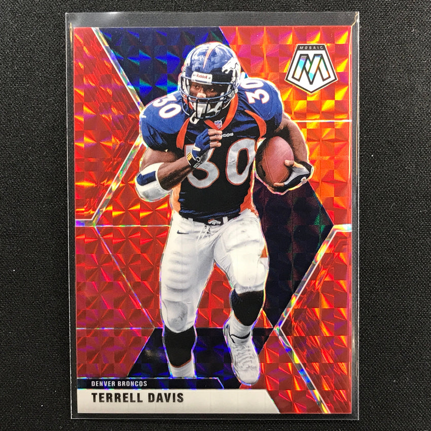 2020 Mosaic Terrell Davis Choice Fusion Red 17/80