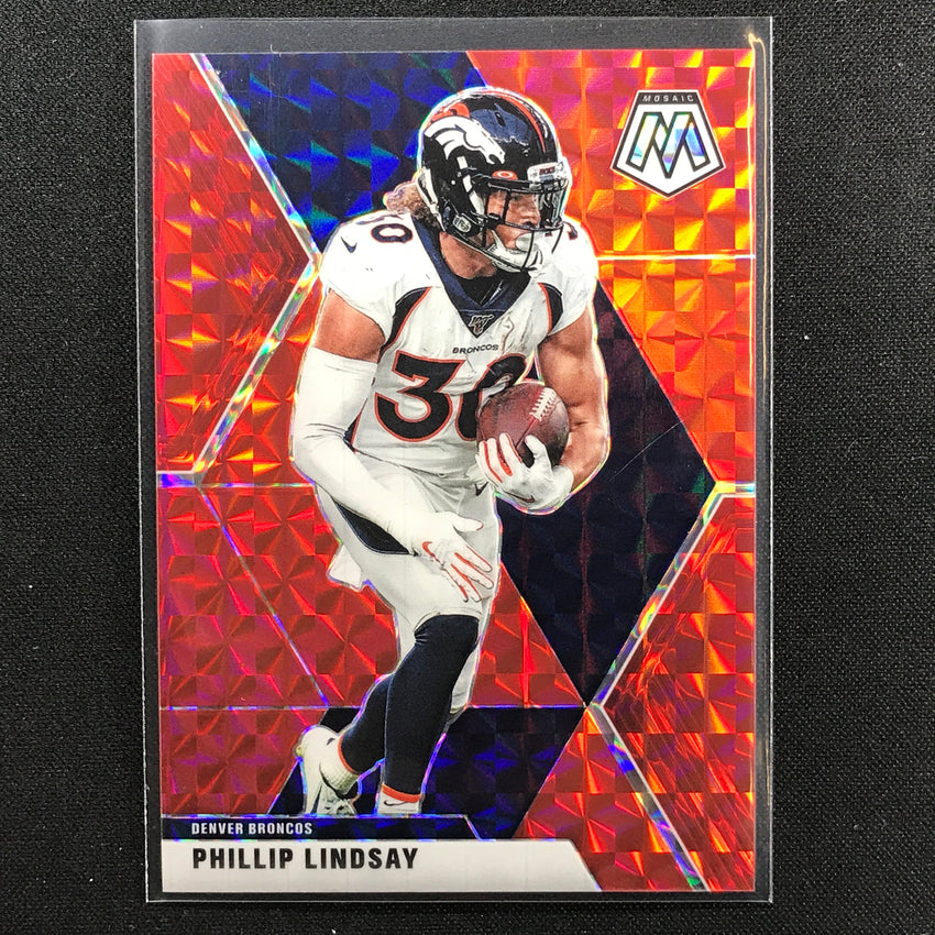 2020 Mosaic Phillip Lindsay Choice Fusion Red 41/80