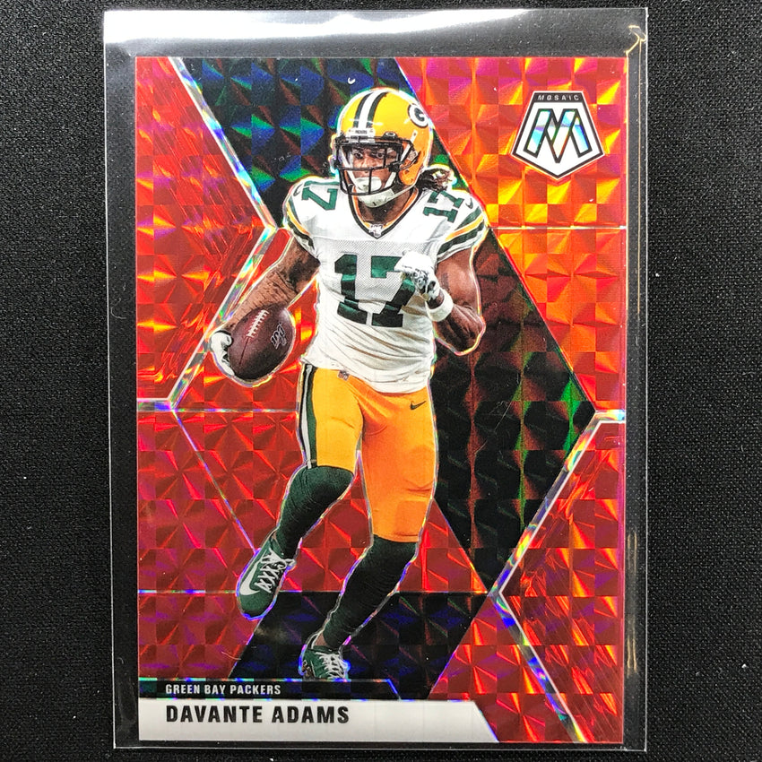 2020 Mosaic Davante Adams Choice Fusion Red 41/80