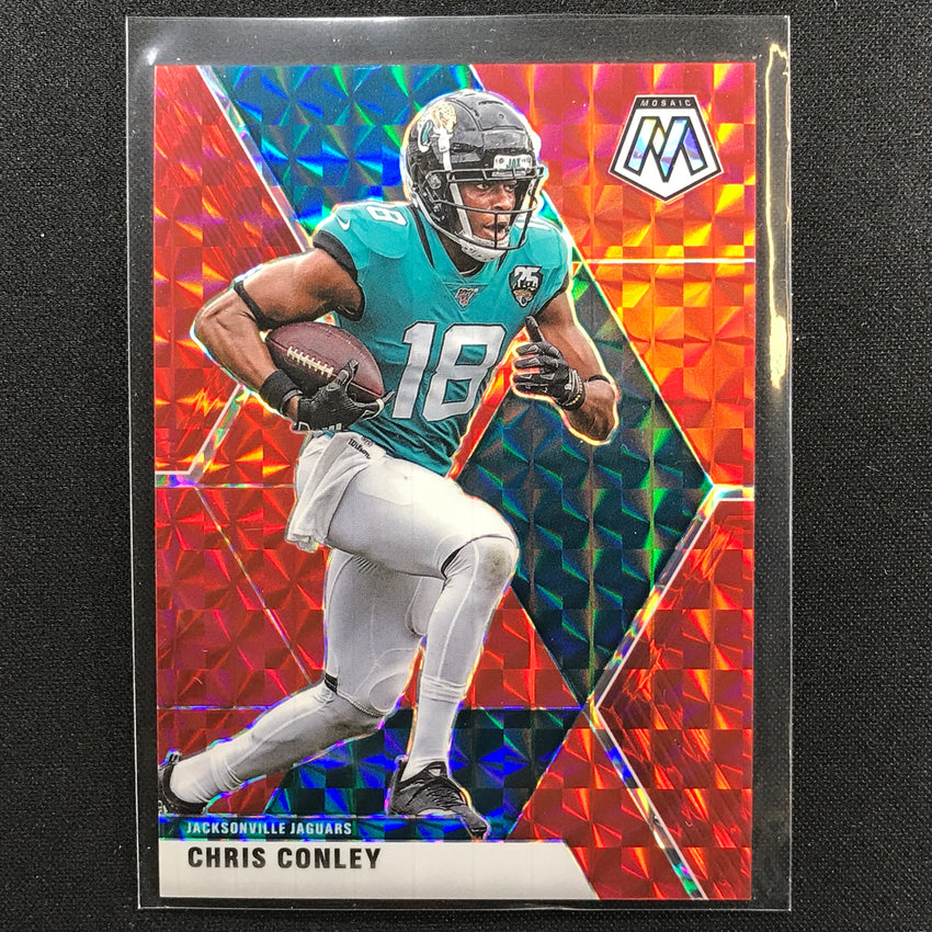 2020 Mosaic Chris Conley Choice Fusion Red 34/80