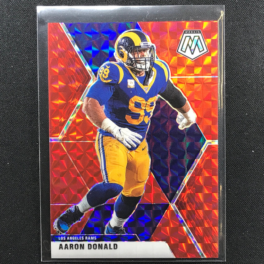 2020 Mosaic Aaron Donald Choice Fusion Red 63/80