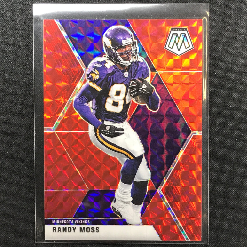 2020 Mosaic Randy Moss Choice Fusion Red 59/80