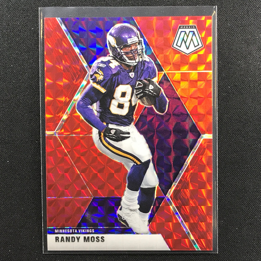 2020 Mosaic Randy Moss Choice Fusion Red 68/80