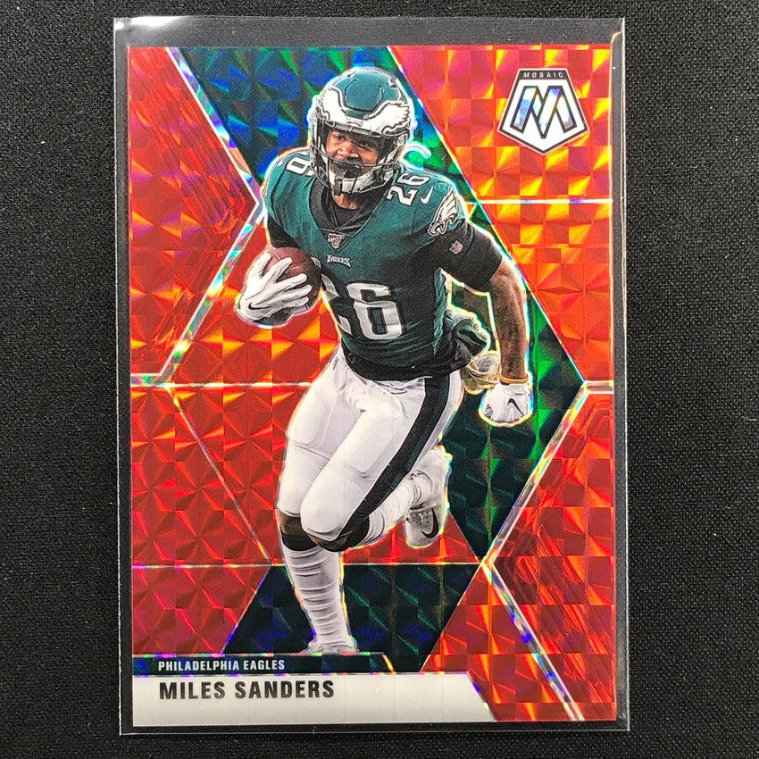 2020 Mosaic Miles Sanders Choice Fusion Red 7/80