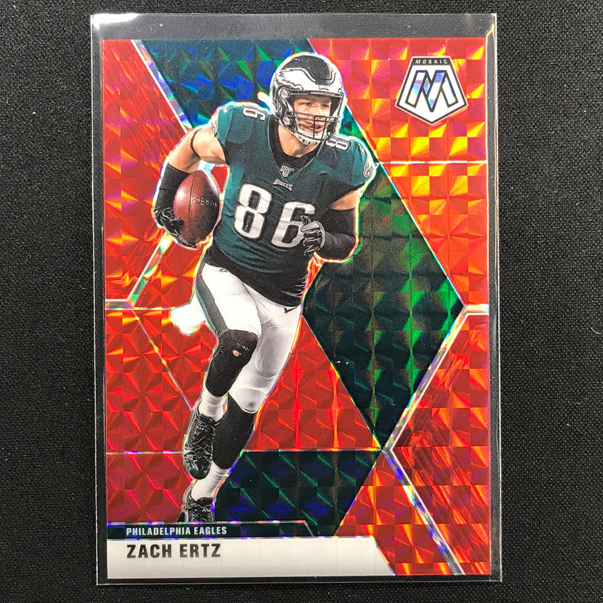 2020 Mosaic Zach Ertz Choice Fusion Red 38/80