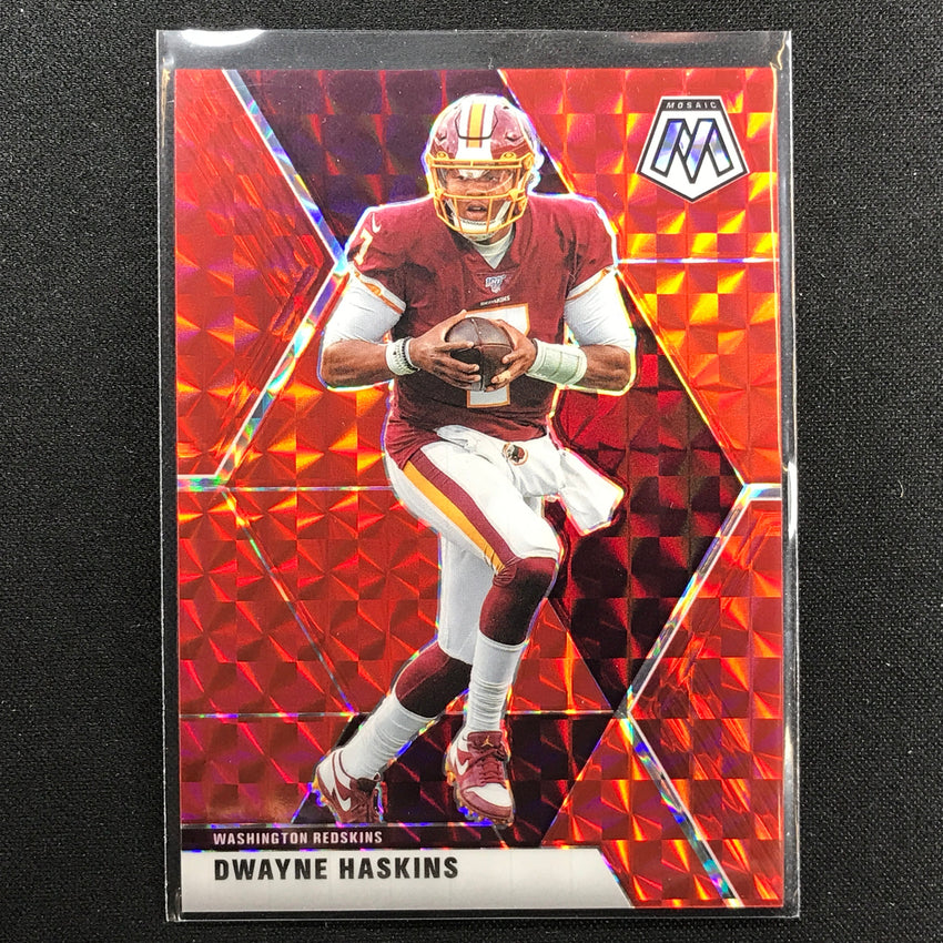 2020 Mosaic Dwayne Haskins Choice Fusion Red 55/80