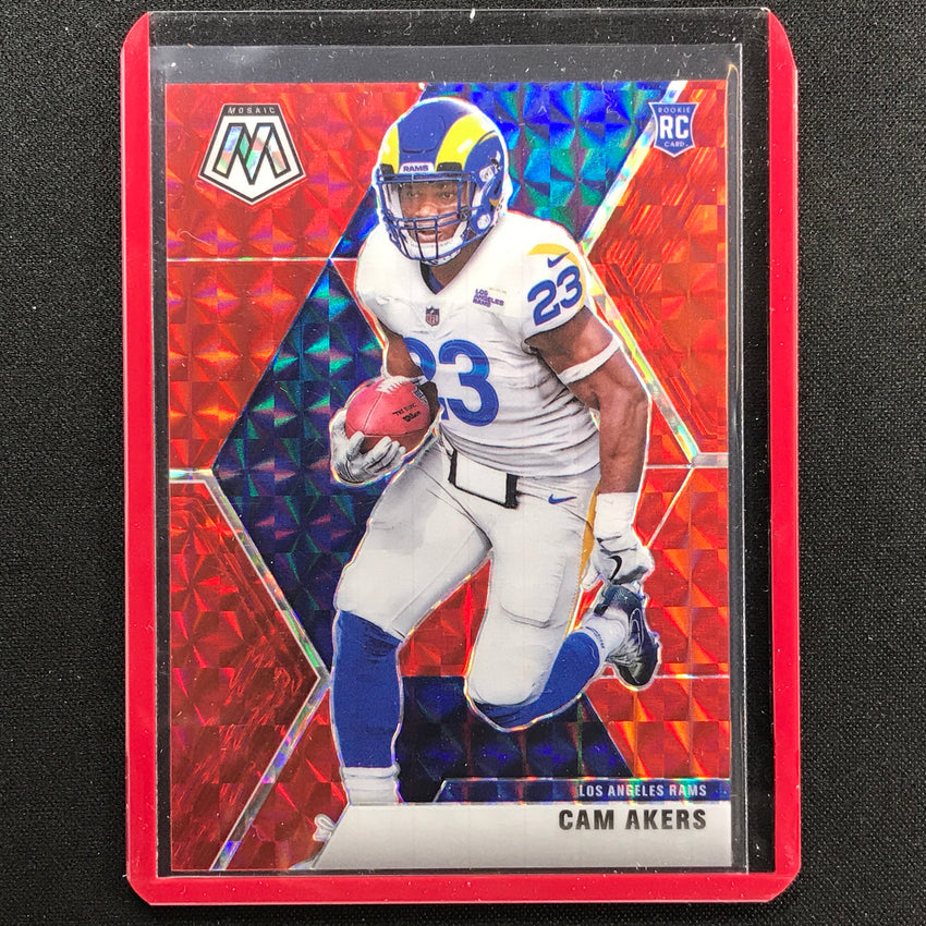 2020 Mosaic Cam Akers Choice Rookie Fusion Red 64/80