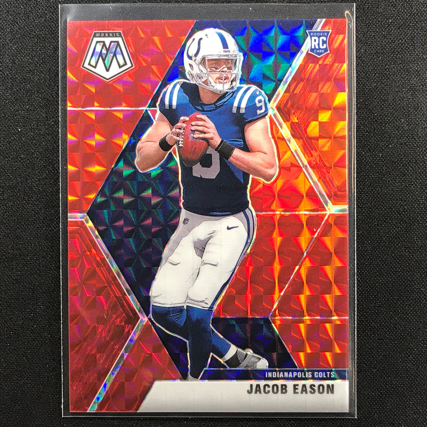 2020 Mosaic Jacob Eason Choice Rookie Fusion Red 67/80