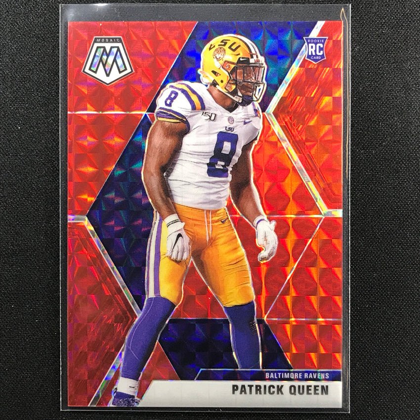 2020 Mosaic Patrick Queen Choice Rookie Fusion Red 36/80