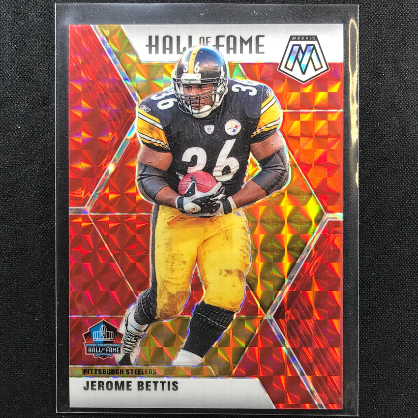 2020 Mosaic Jerome Bettis Choice Hall Of Fame Fusion Red 57/80