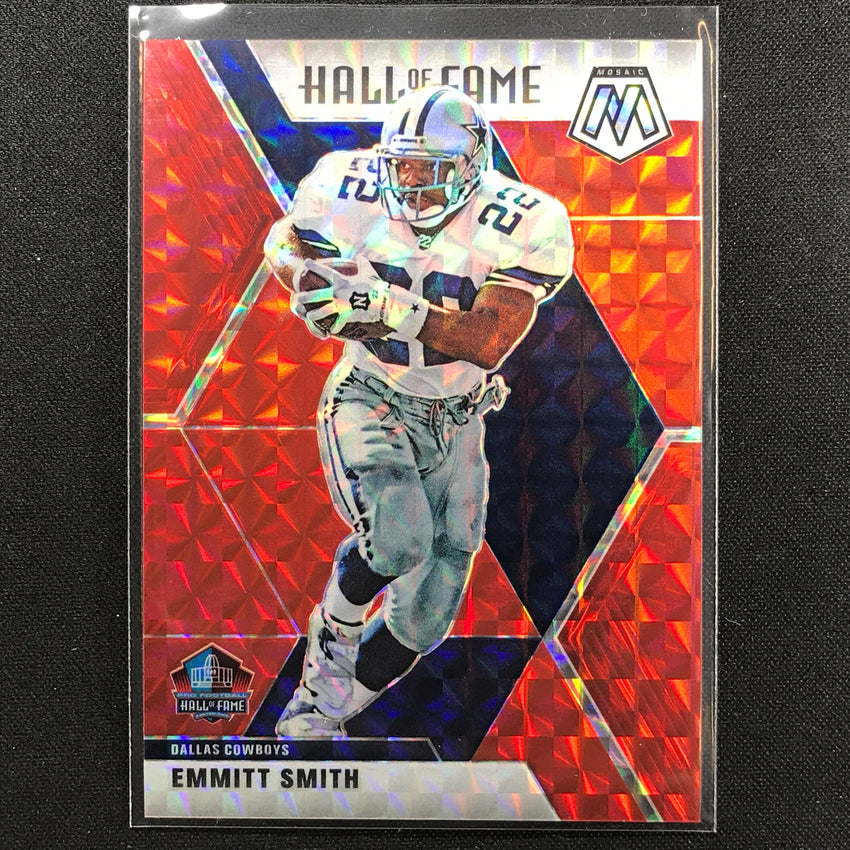 2020 Mosaic Emmitt Smith Choice Hall Of Fame Fusion Red 46/80