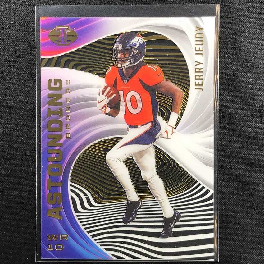 2020 Illusions JERRY JEUDY Astounding Acetate Rookie Base #8