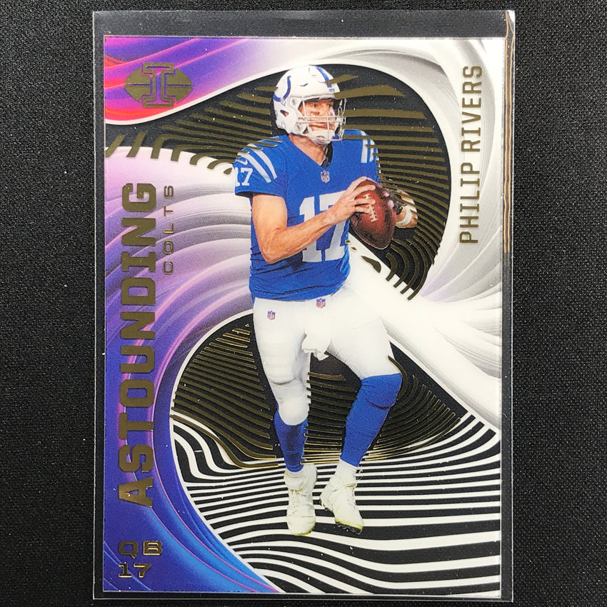 2020 Illusions PHILIP RIVERS Astounding Acetate Base #16