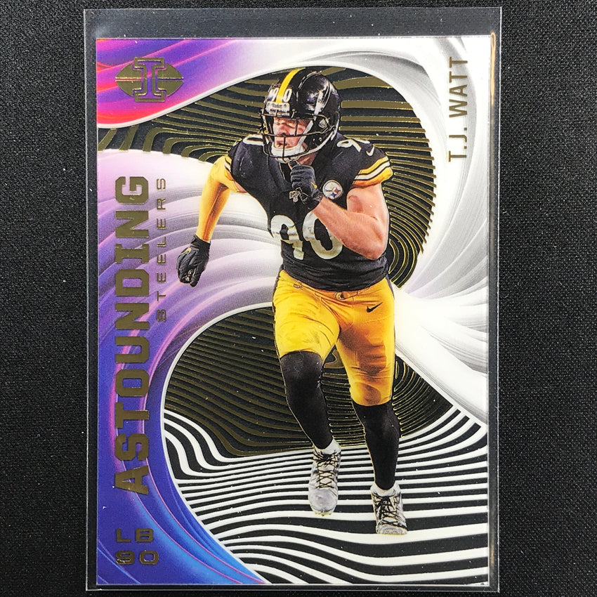 2020 Illusions T.J. WATT Astounding Acetate Base #18