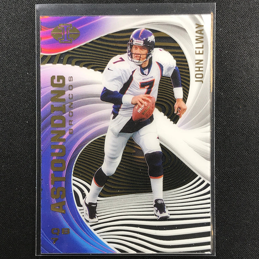 2020 Illusions JOHN ELWAY Astounding Acetate Base #19