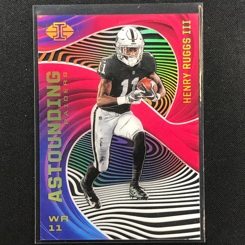 2020 Illusions Henry Ruggs Iii Astounding Acetate Rookie Pink /399