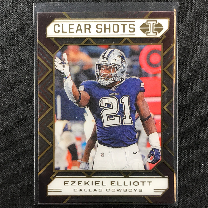 2020 Illusions EZEKIEL ELLIOTT Clear Shots Acetate Base #3