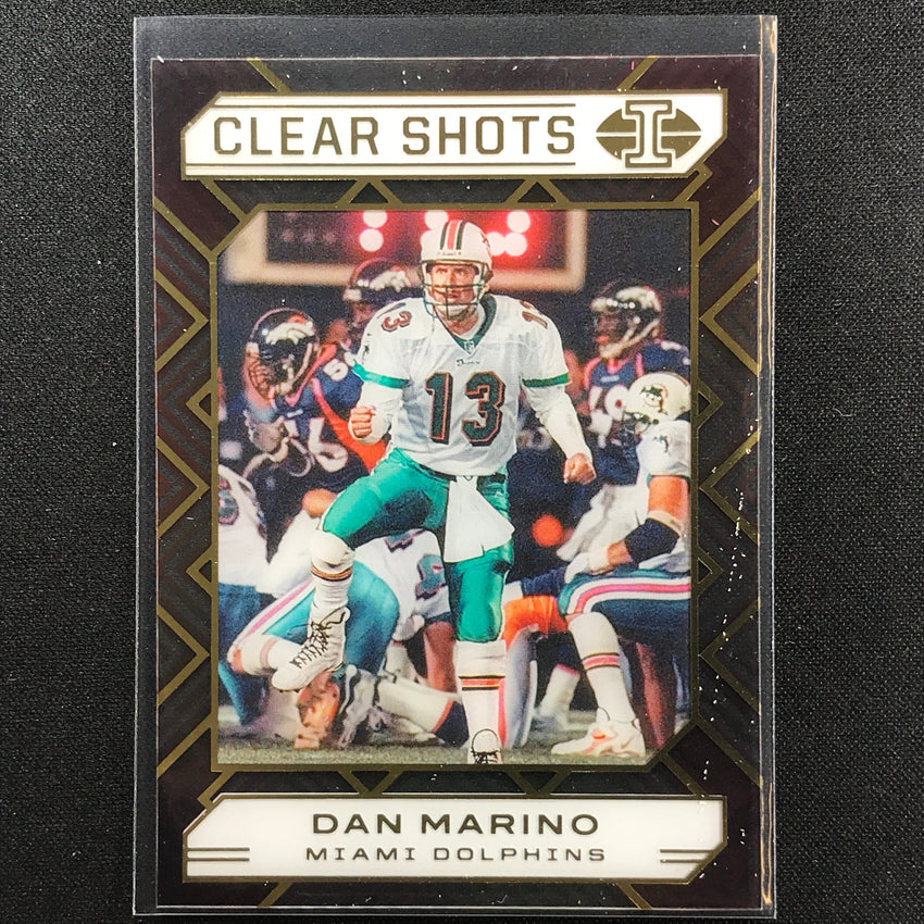 2020 Illusions Dan Marino Clear Shots Acetate Base No 13