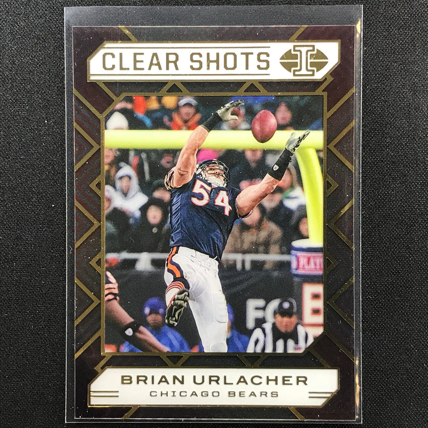 2020 Illusions BRIAN URLACHER Clear Shots Acetate Base #18