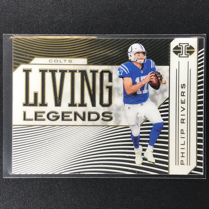 2020 Illusions PHILIP RIVERS Living Legends Acetate Base #7