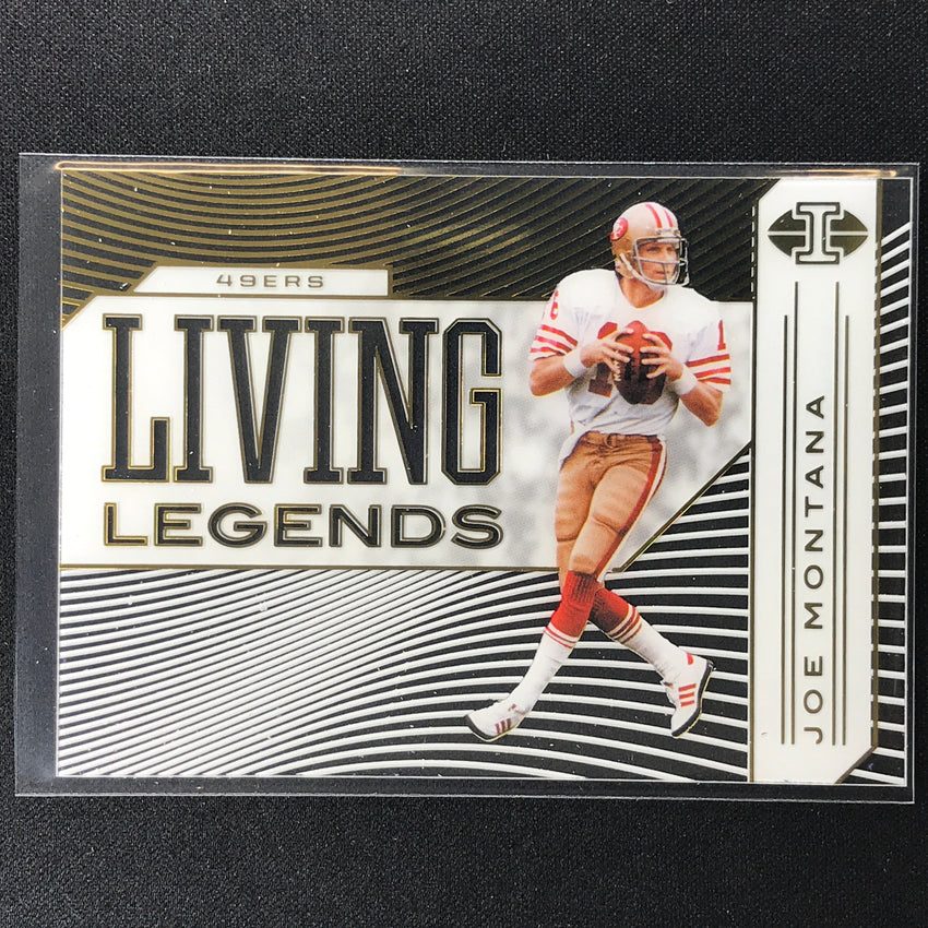 2020 Illusions Joe Montana Living Legends Acetate Base No 11