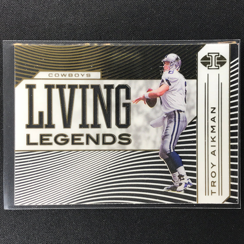 2020 Illusions TROY AIKMAN Living Legends Acetate Base #14