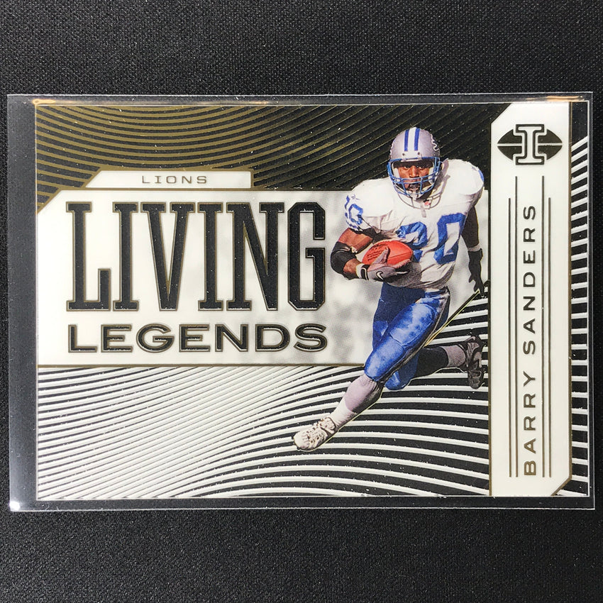 2020 Illusions Barry Sanders Living Legends Acetate Base No 19