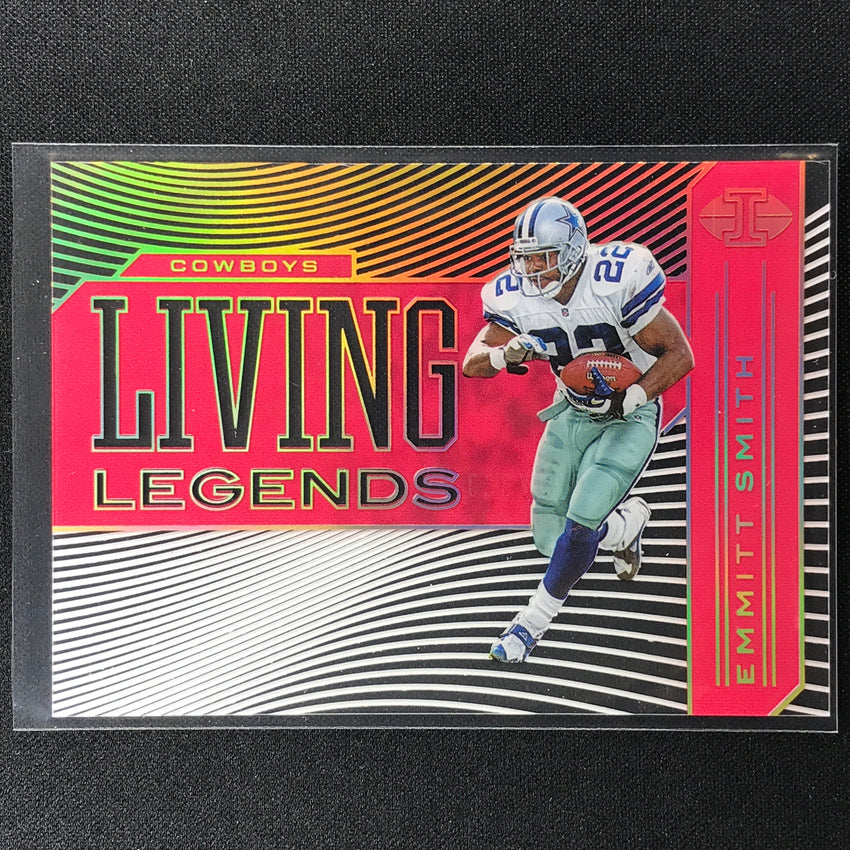 2020 Illusions Emmitt Smith Living Legends Acetate Pink /399