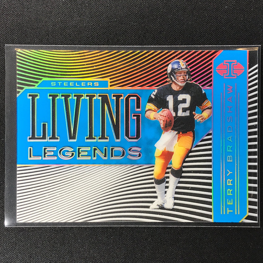 2020 Illusions Terry Bradshaw Living Legends Acetate Light Blue /299