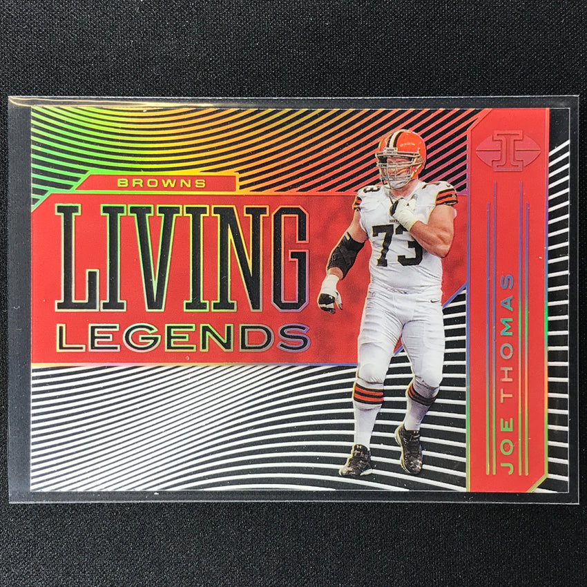 2020 Illusions Joe Thomas Living Legends Acetate Red /149