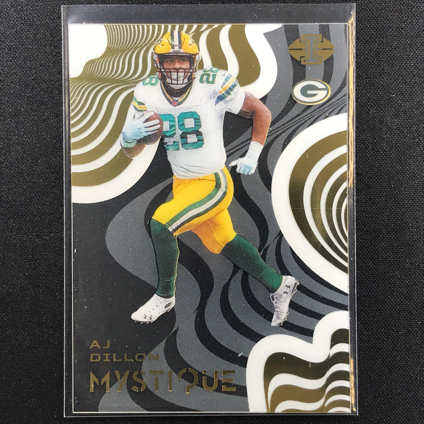 2020 Illusions AJ DILLON Mystique Acetate Rookie Base #12