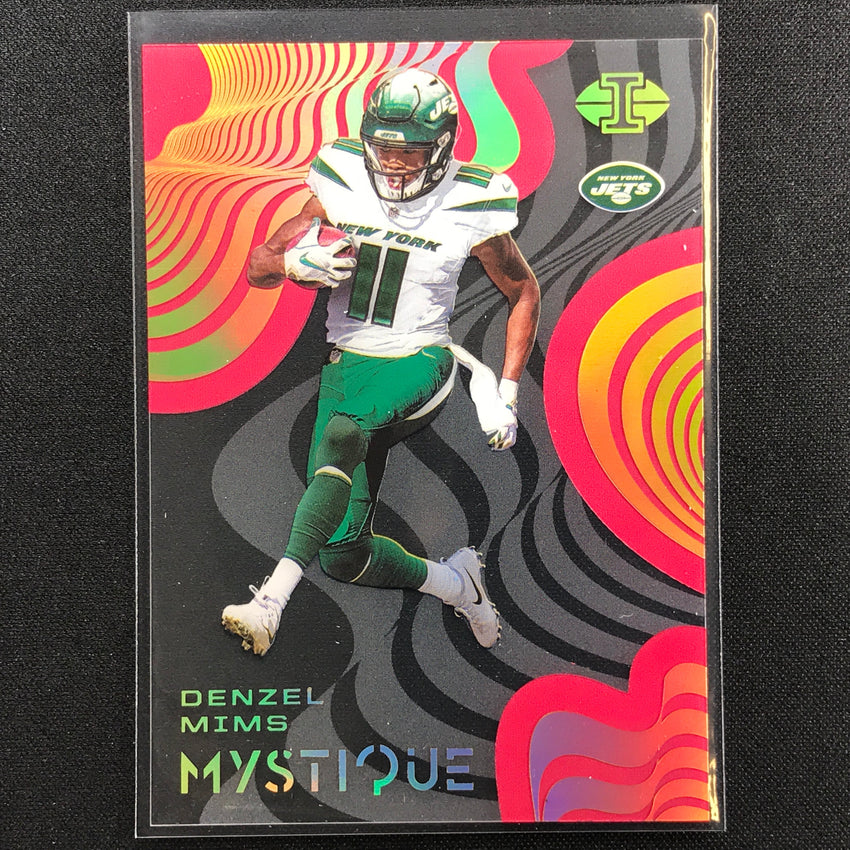 2020 Illusions Denzel Mims Mystique Acetate Rookie Pink /399