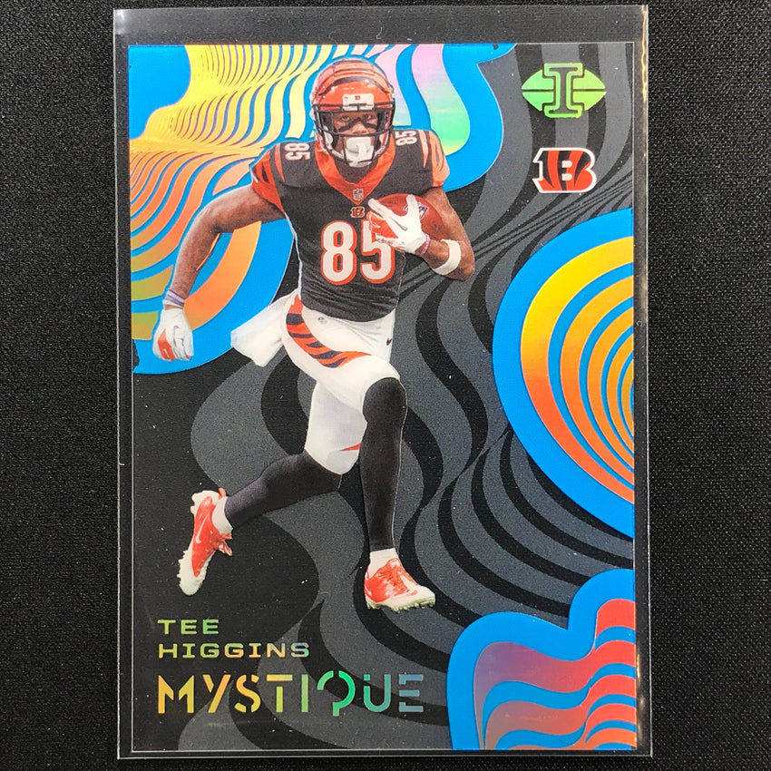 2020 Illusions Tee Higgins Mystique Acetate Rookie Light Blue /299