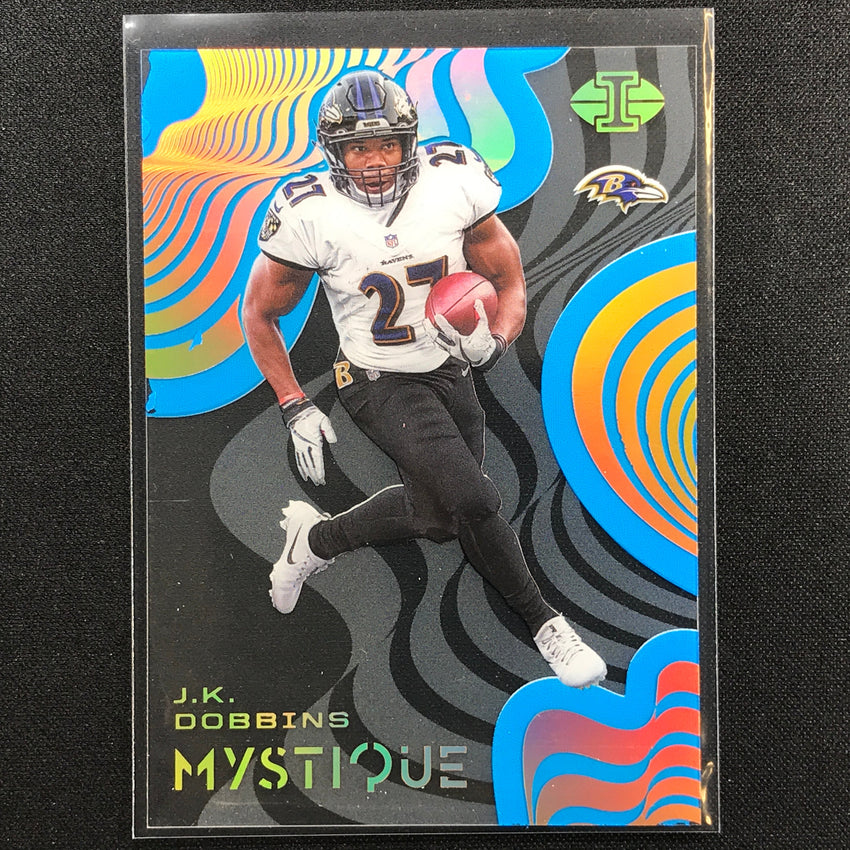 2020 Illusions J.k. Dobbins Mystique Acetate Rookie Light Blue /299