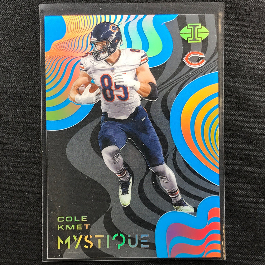 2020 Illusions Cole Kmet Mystique Acetate Rookie Light Blue /299
