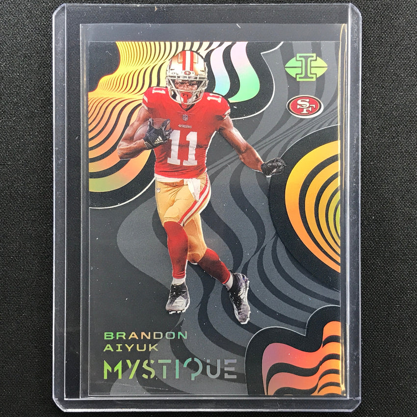 2020 Illusions Brandon Aiyuk Mystique Acetate Rookie Black 6/50