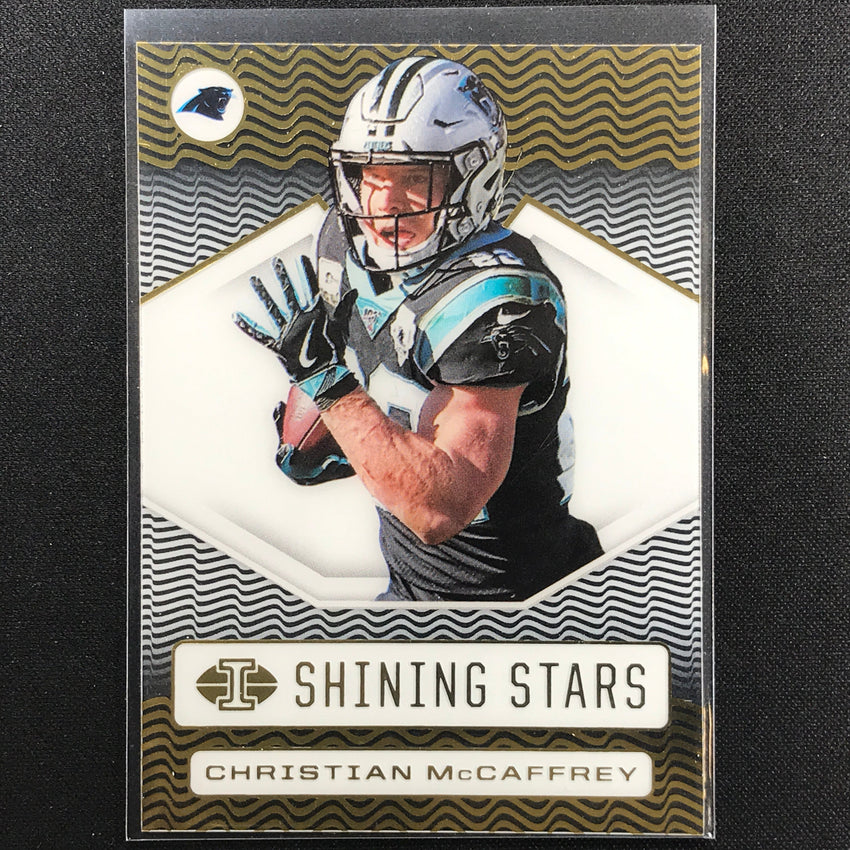 2020 Illusions CHRISTIAN MCCAFFREY Shining Stars Acetate Base #18