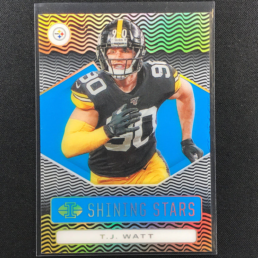 2020 Illusions T.j. Watt Shining Stars Acetate Light Blue /299