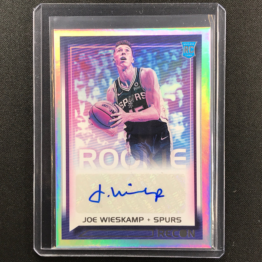 2021-22 Recon Joe Wieskamp Rookie Signatures Auto No Joe