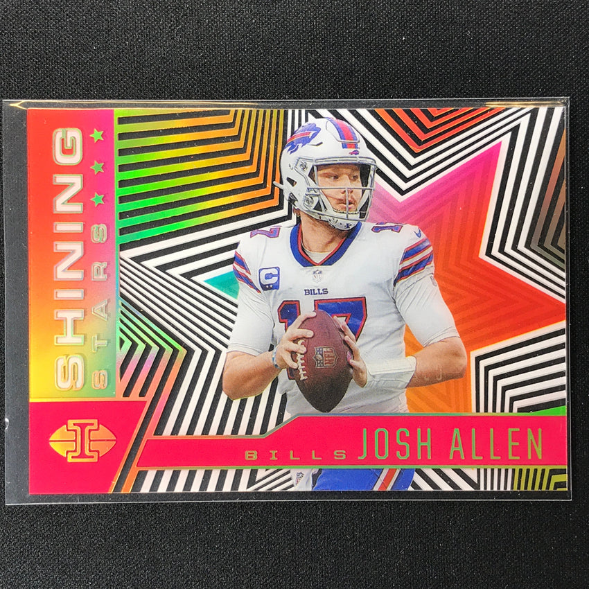 2021 Illusions Josh Allen Shining Stars Acetate Pink 62/399