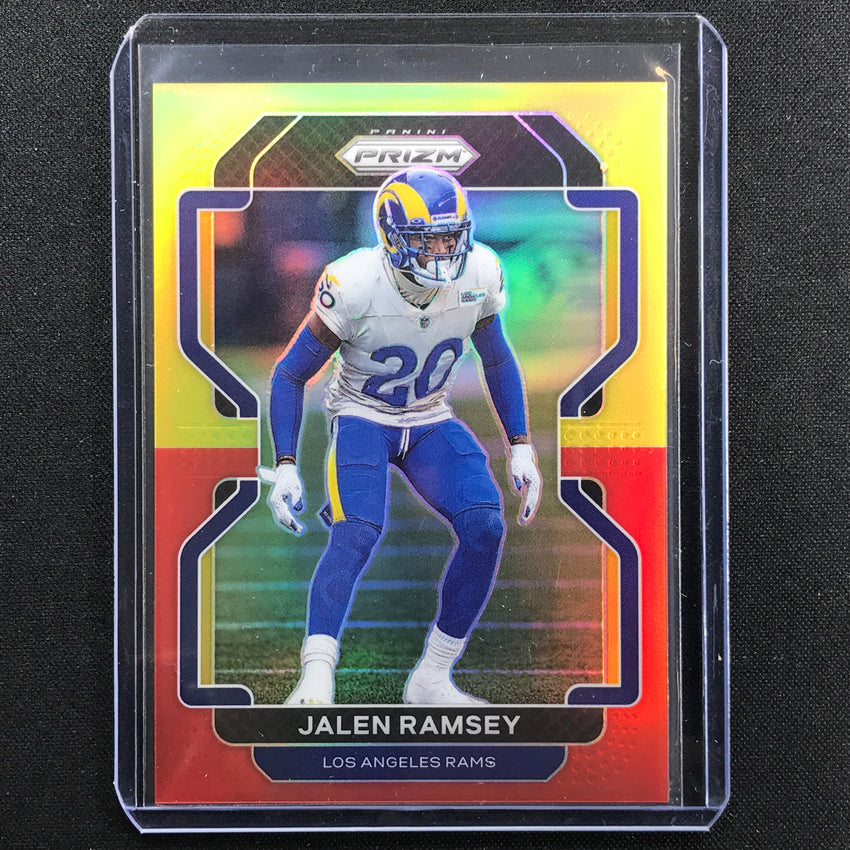 2021 Prizm Jalen Ramsey Red And Yellow 34/39