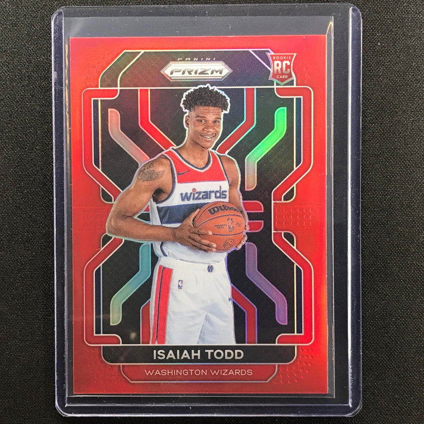 2021-22 Prizm Isaiah Todd Rookie Red 181/299