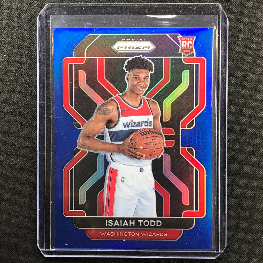 2021-22 Prizm Isaiah Todd Rookie Blue 190/199