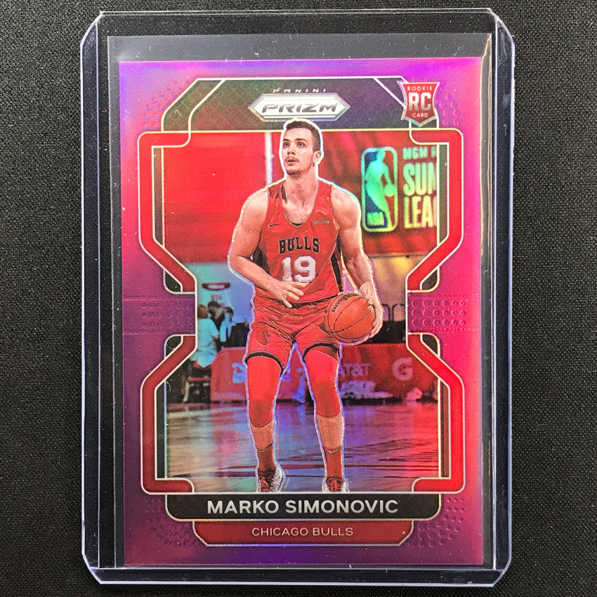 2021-22 Prizm Marko Simonovic Rookie Purple 16/99