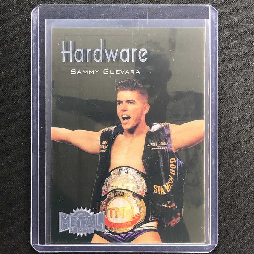 2022 Metal Universe AEW SAMMY GUEVARA Hardware Acetate #2