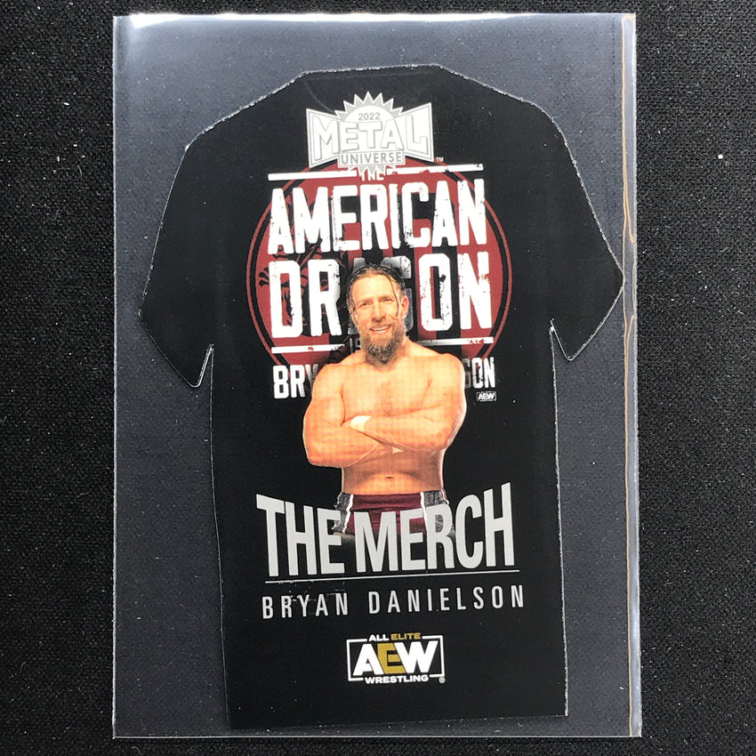 2022 Metal Universe AEW BRYAN DANIELSON The Merch Die-Cut Base #7