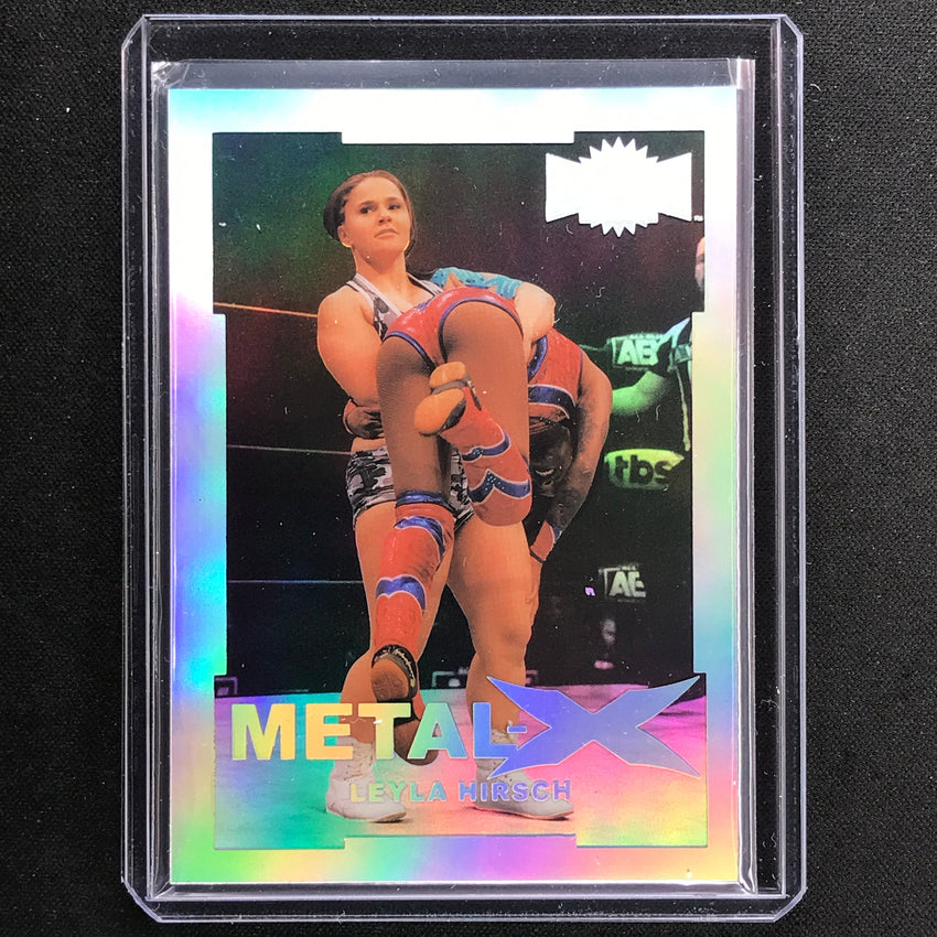 2022 Metal Universe AEW LEYLA HIRSCH Metal-X Acetate SSP #18