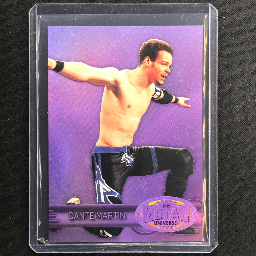 2022 Metal Universe AEW Dante Martin 1997-98 Retro Purple Spectrum 158/199